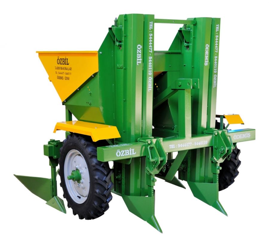 Pd240 - Planteuse de pommes de terre - Özbil Machines Agricoles - Longueur 1640 mm - 2 rangs - Réglages précis_0