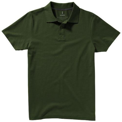 Polo manche courte pour homme Seller - col en côte tricot plat - 100% coton - 180 g/m²_0