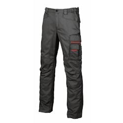 U-Power - Pantalon de travail noir SMILE Noir Taille 58 - 58 noir 8033546186848_0