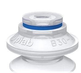 Ventouse ronde B30-2 en silicone conforme FDA et EU pour manutention précise_0