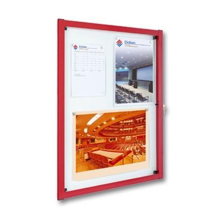 Vitrine intérieure Média - sécurisée, plusieurs dimensions et coloris disponibles_0