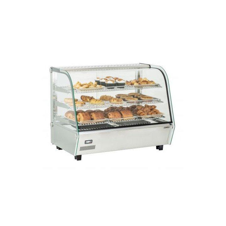 Vitrine inox chauffante 160 Litres 1500 W, 220 V - MONO_0