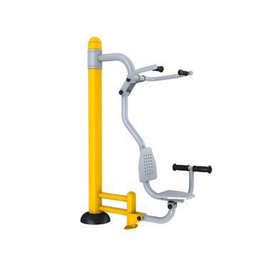 Appareil de fitness extérieur - Pull simple THJ-B02S - Tractions pour dos, bras et épaules_0