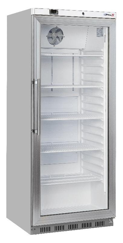 Armoire positive vitrée 600 L Inox CASSELIN CAPV600L_0