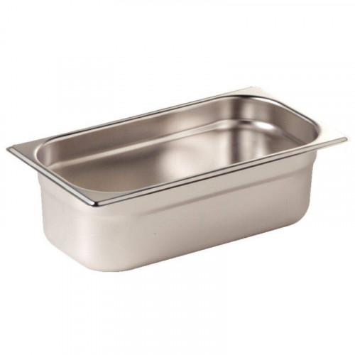 BAC GASTRONORM GN 1/3 HAUTEUR 150 MM EN INOX 18/0 VOGUE