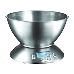 Balance de cuisine Adler AD 3134 - gris inox 5901436590132_0