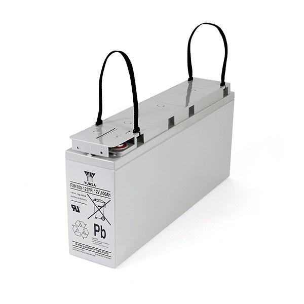 Batterie télécom YUASA FXH100-12IFR - 12V 98.4Ah M6-F - AGM plomb étanche avec bornes frontales_0