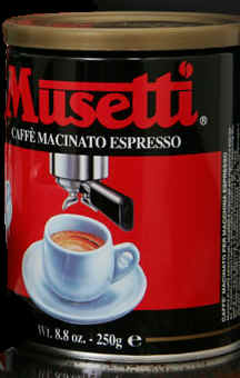 CAFÉ MOULU LATTINA EXPRESSO DE MUSETTI