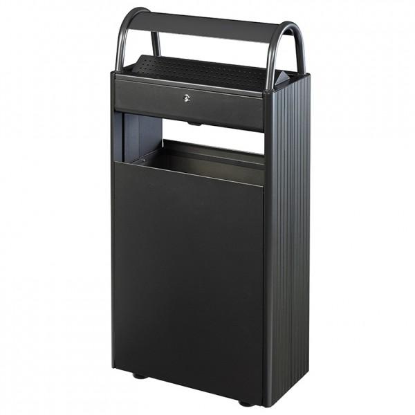 Cendrier poubelle extérieur Rolléco - 12L mégots / 60L déchets - Plusieurs coloris_0