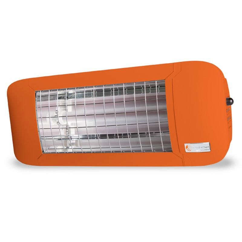 Comfortsun24 750W - Radiant infrarouge électrique orange avec faible éblouissement, minuterie et télécommande_0