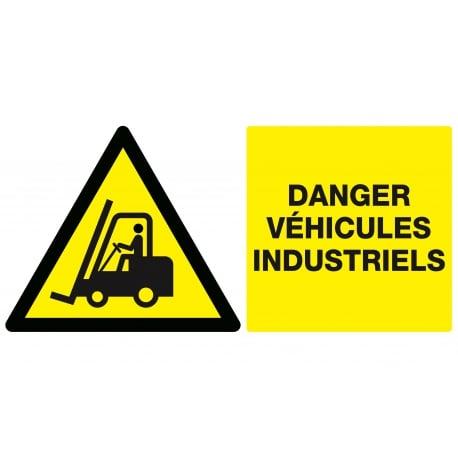 Danger vehicules industriels 330x200mm TALIAPLAST | 621310_0