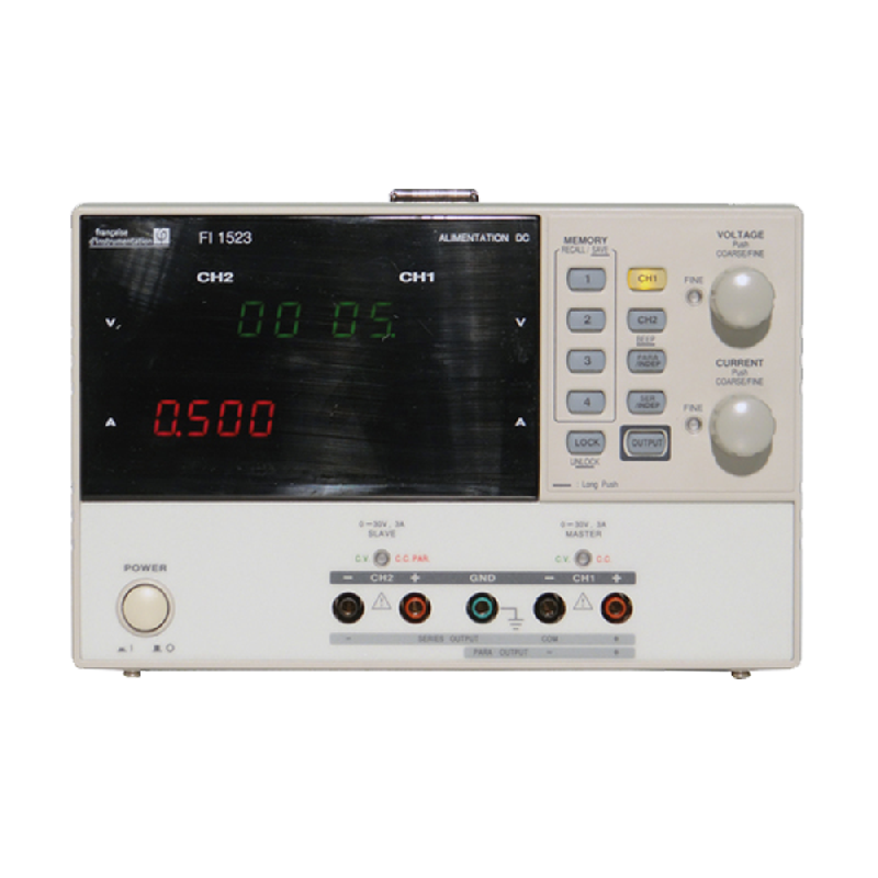 FI1523 | Alimentation numérique 2 voies programmables, 30 V / 3 A, puissance 180 W_0
