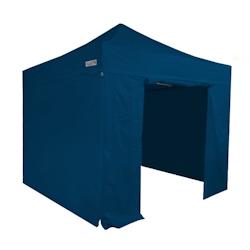 FRANCE BARNUMS Tente pliante 3x3m pack côtés - 4 murs - acier 45mm/polyester 380g Norme M2 - bleu - FRANCE-BARNUMS - bleu acier 721_0