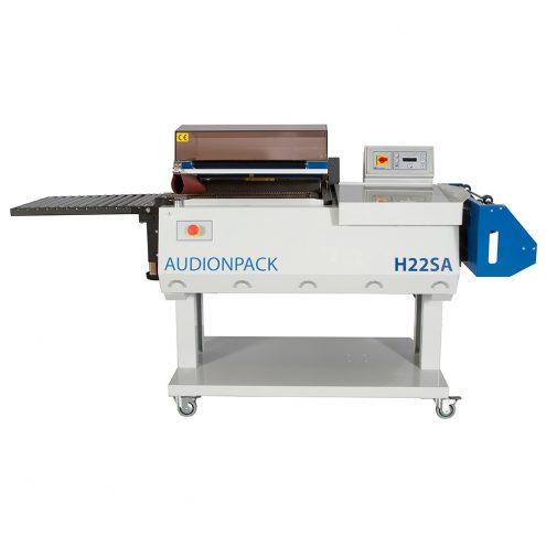 Soudeuse en L H 22 SA Audionpack - Soudage et rétraction avec hotte - 200 à 500 emballages/heure_0