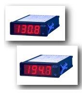 Indicateur de tableau monofonction VNE2 - 2000 points, grandeurs électriques, format 72x24 mm_0