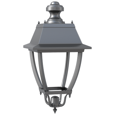 Luminaire d'éclairage public Talisse - HID - 100 W - en acier galvanisé - IP66 - 420 x 780 mm_0