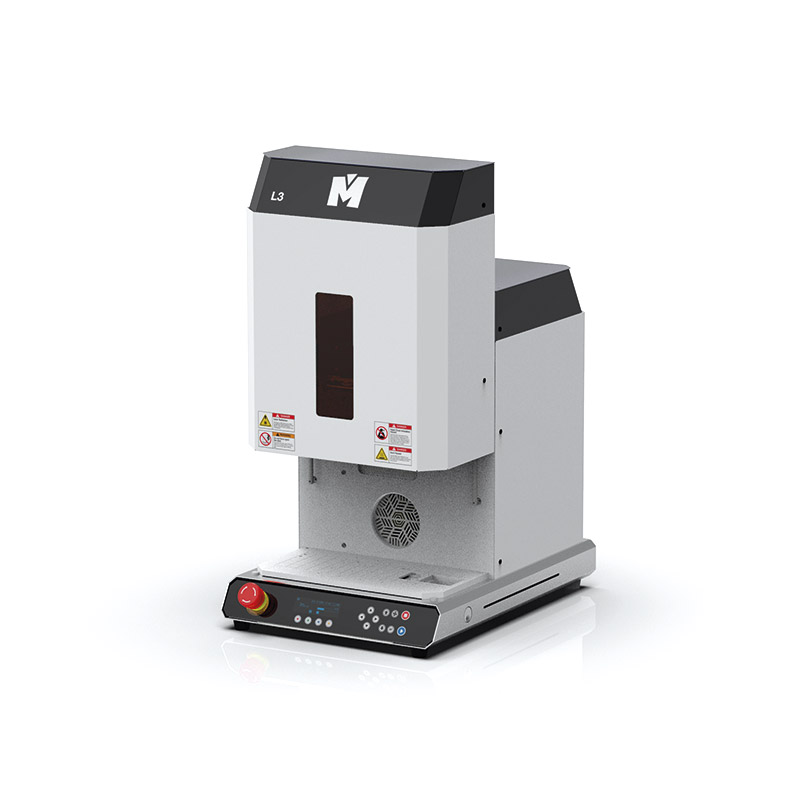 Machine de gravure et de découpe laser automatique pour les métaux précieux, les alliages et les céramiques - L3 - 20W_0