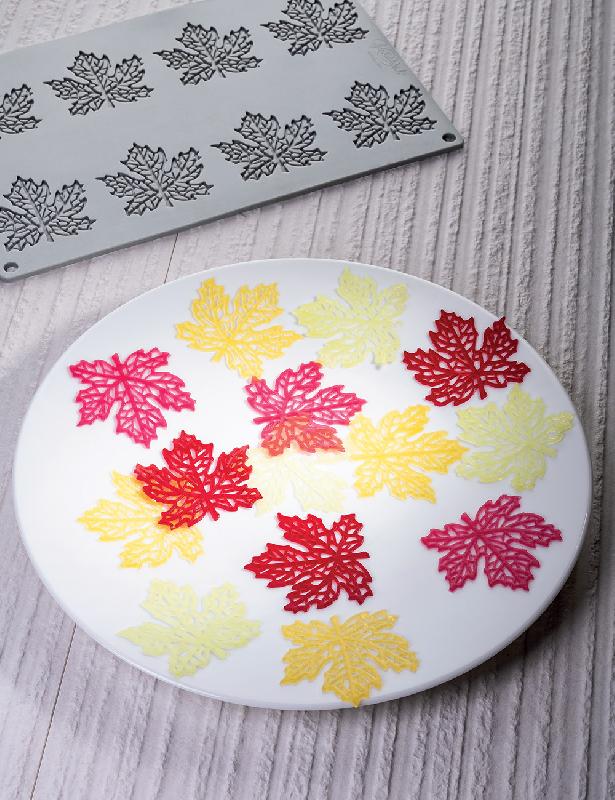 Maple - Moule en silicone Gourmand Horeca Pavoni Italia - 8 empreintes_0