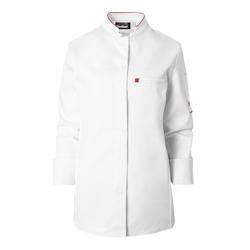 Molinel - veste femme ml crush blanc/rouge t00 - 32/34 blanc plastique 3115992582735_0