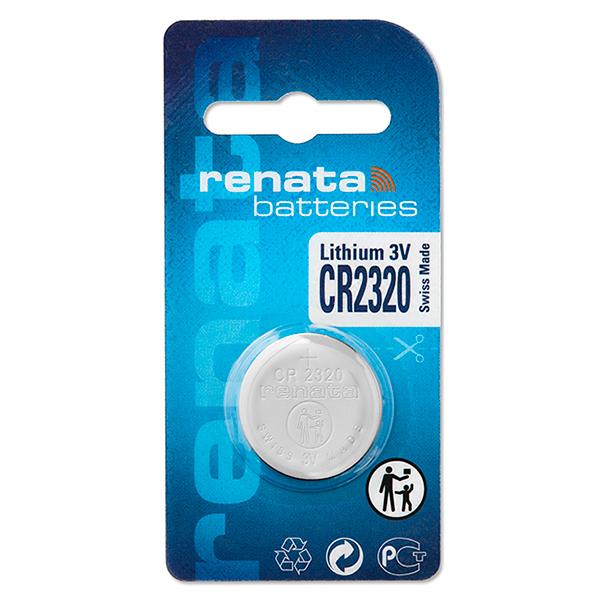 PILE BOUTON LITHIUM BLISTER CR2320 RENATA 3V 150MAH_0