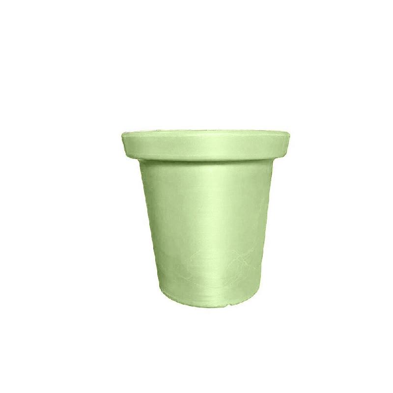 PLAST'UP ROTOMOULAGE Pot de fleurs rond xxl delight 75l - VERTAMANDE - vert 0637962081534_0