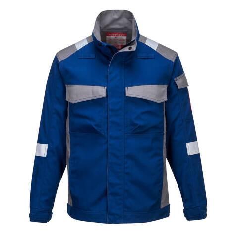 PORTWEST FR08 VESTE BIZFLAME ULTRA BICOLORE BLEU ROYAL - TAILLE L
