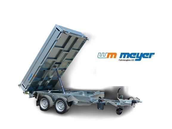 Remorque benne - 2,70 X 1,55M - 2700 KG - WM MEYER HKCR 2727/155_0