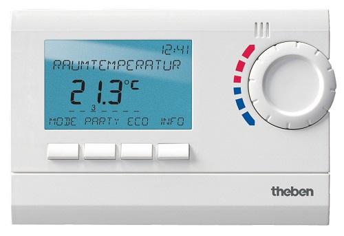 Thermostat d'ambiance digital programmable ramses 812 top2 - THEBEN - 8120132 - 429519_0