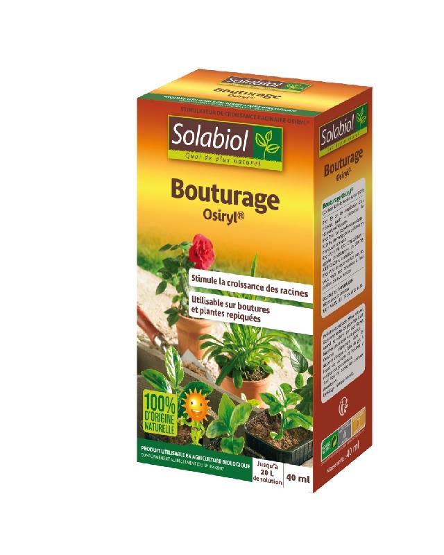 Traitement des insectes hormone de bouturage SOLABIOL, pour tous végétaux, 40ml_0