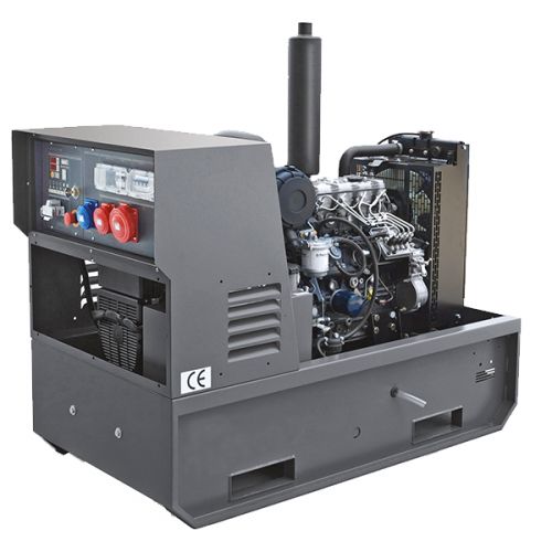 Groupe électrogène industriel OPENSTAR 10 TYN - triphasé - Diesel 8.8 kW / 10 kVA - Worms Entreprises_0