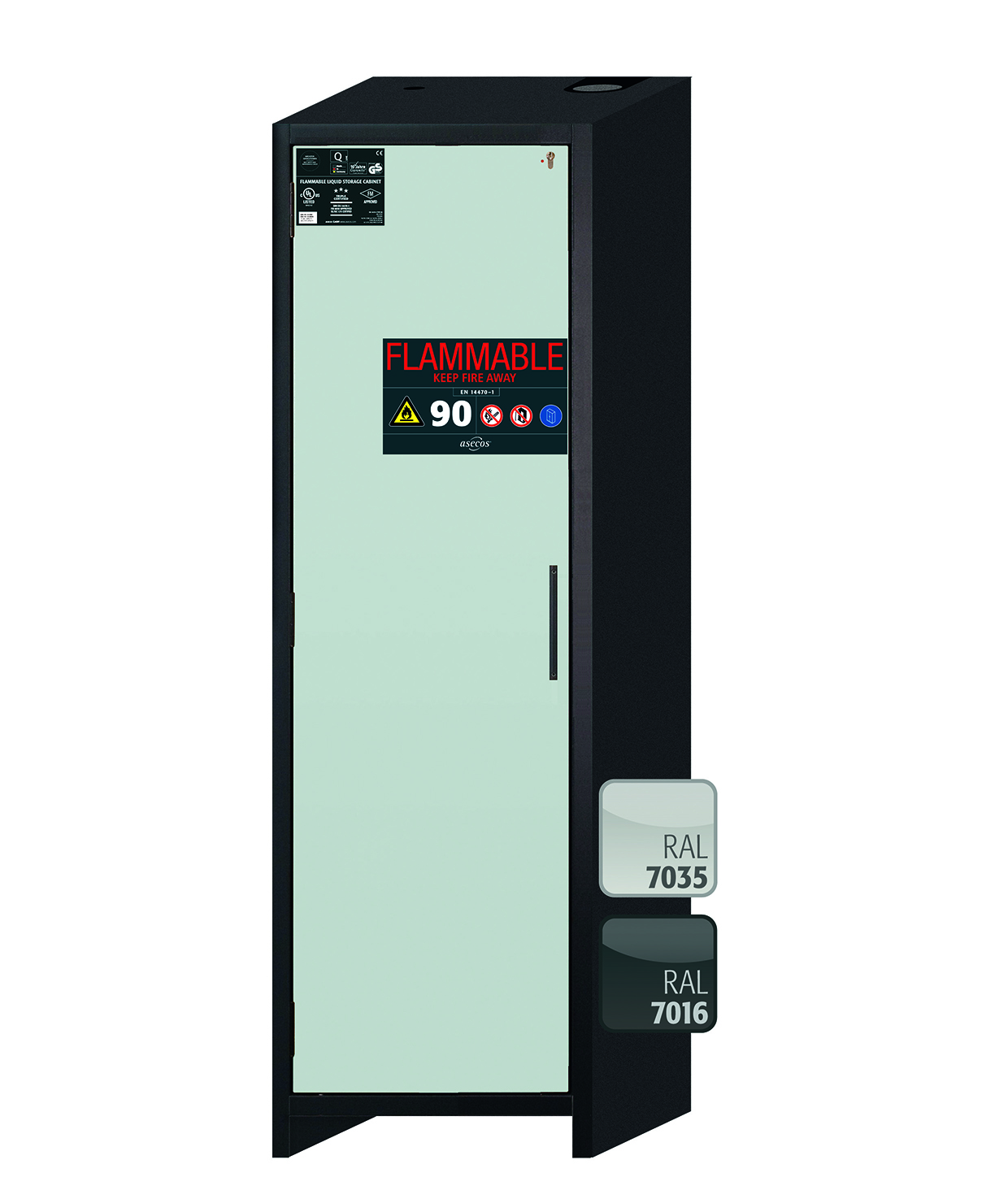 Armoire de sécurité Q-CLASSIC-90 modèle Q90.195.060.FU.WDAS - Réf 37586-041-37599_0