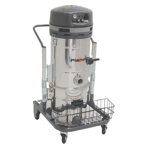 Aspirateur industriel eau et poussière - 3,6 kW, cuve inox PLANET 150/3 - IJN - Réf. 438038_0