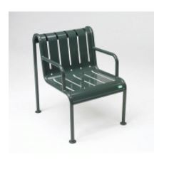 Banc fauteuil en acier LAMETAL_0