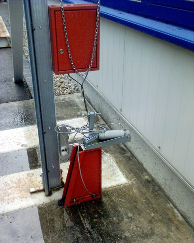 Barrière de rétention semi-automatique - RET-GATE IGA - confinement des eaux d'incendie et polluées_0