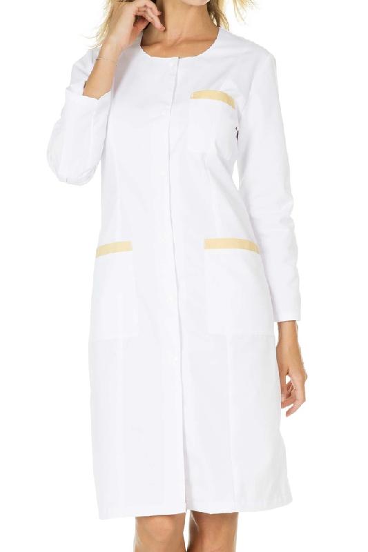 Blouse pour femme à manches transformables CAROLINE 65% polyester 35% coton 210g - PCBL20-BC-T0 - Muzelle Hasson_0