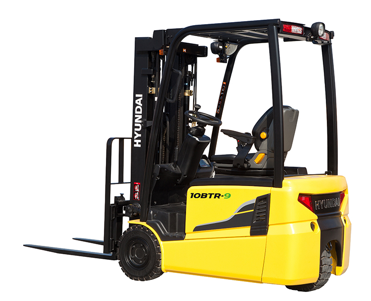Chariot élévateur électrique Hyundai 3 roues - modèles 10/13/15BTR-9 - ergonomique et performant_0
