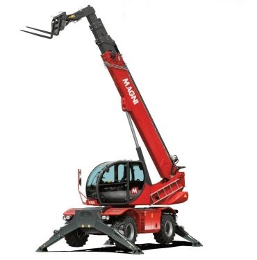 Chariot télescopique rotatif RTH 5.25 - hauteur de travail 25 m - transport et manutention sur sites industriels, entrepôts - disponible en location_0