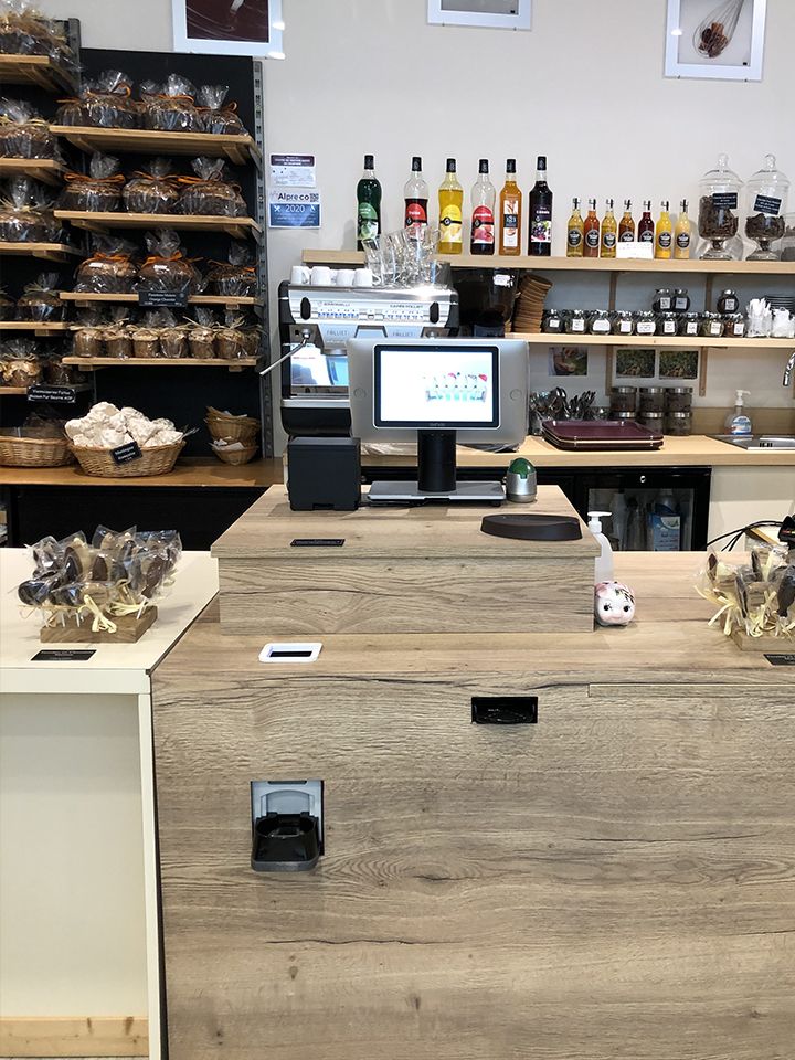 Monnayeur automatique sécurisé à l'arrière - système anti-effraction - CM 7500 avec intégration au point de vente_0