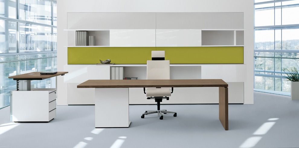 Direction P2 - Bureaux de direction Bene - Ébénisterie de haute qualité et design minimaliste_0