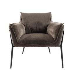 Fauteuil Rosie marron -  Autre Tissu Amadeus 72x80 cm - marron 3520071940465_0