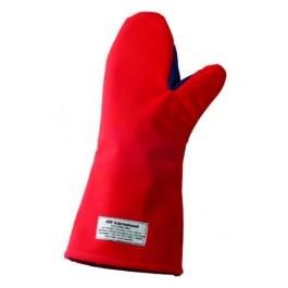 GANTS DE CUISINE POLYCOTON CATEQUIP : MOUFLE  ROUGE (VENDU À L'UNITÉ)