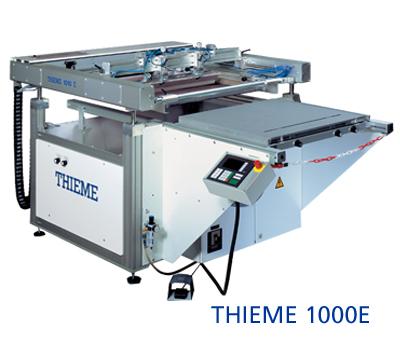 Imprimantes grand format Thieme 1000E - sérigraphie semi-automatique pour supports rigides et flexibles_0