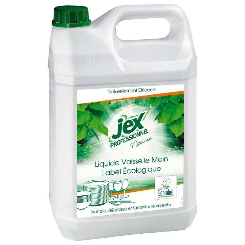 JEX JEX LIQUIDE VAISSELLE MAIN ÉCOLOGIQUE 5 L BIDON