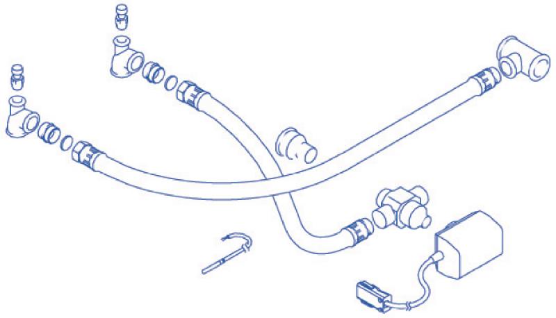 Kit de raccordement des ballons bil 75 et bil 120 7716834800_0