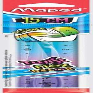 Maped Règle plate Twist'n Flex Coloured, 15 cm, coloris assortis - 279115_0