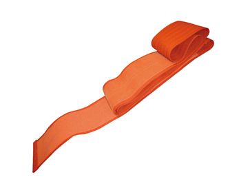 Matériel de secourisme - France Neir - Sangle velcro pour matelas coquille, brancard et barquette - 200x12cm - nylon orange_0