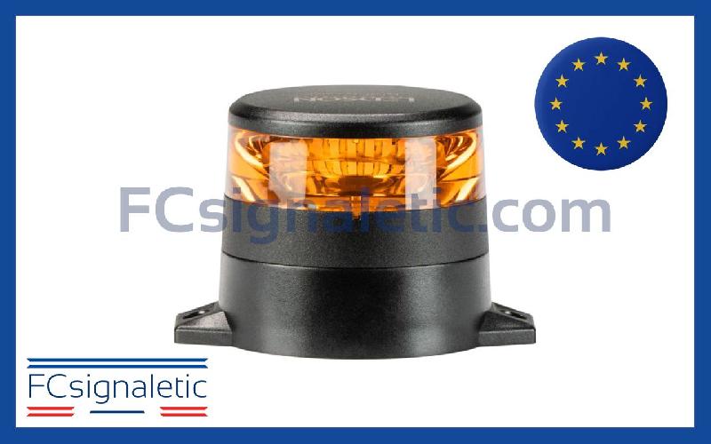 Mini Gyrophare à LED orange OptoGuard Pod classe 1 LEDSON 51517533_0