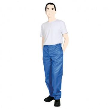 Pantalon multirisques confort Nomex bleu Bugatti T2 - DMD France - en meta-aramide, para-aramide et fibre antistatique_0