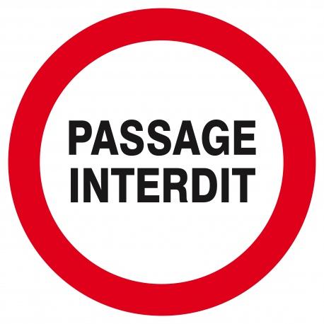 Passage interdit d.300mm TALIAPLAST | 622219_0