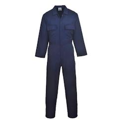 Portwest - Combinaison de travail EURO WORK Bleu Marine Taille S - S bleu textile 5036108021536_0